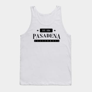 Pasadena Est. 1886 Standard Black Tank Top